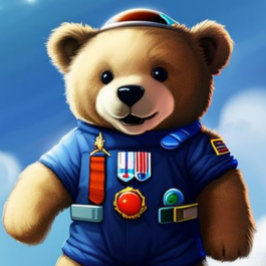 Soy una camiseta de oso feliz