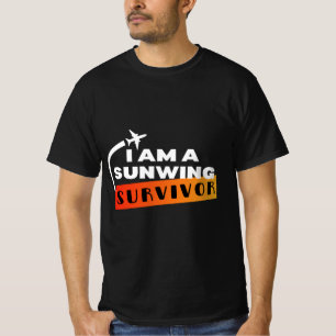 Soy Una Camiseta De Sobreviviente Del Sol (Negro)