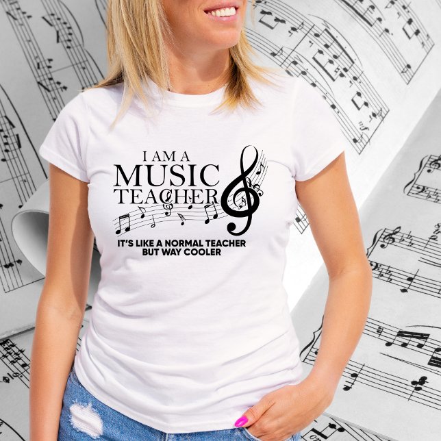 Soy una camiseta de un profesor de música (Subido por el creador)