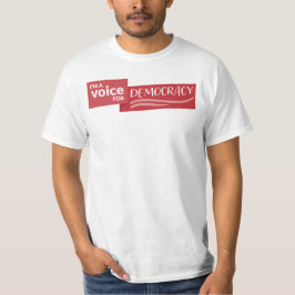 Soy una camiseta de Voice for Democracy