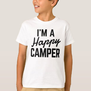 Soy una camiseta del campista contento