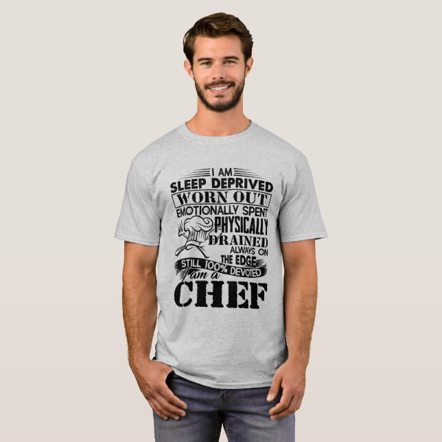 Soy una camiseta del cocinero (Anverso completo)
