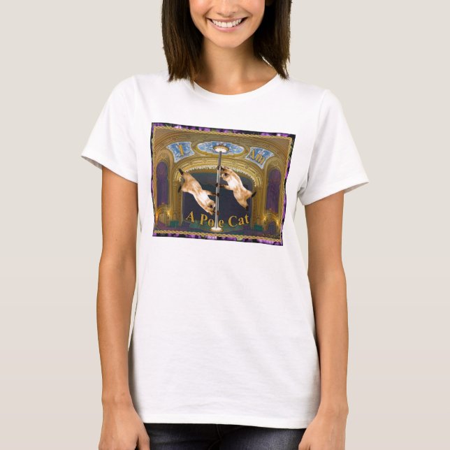 Soy una camiseta del gato de poste (Anverso)