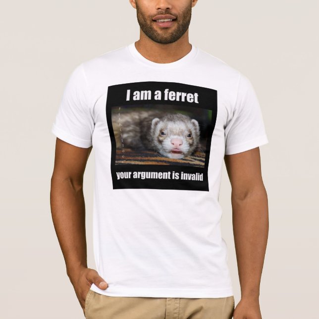 Soy una camiseta del hurón (Anverso)