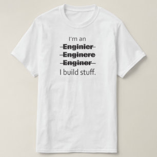 Soy una camiseta del ingeniero