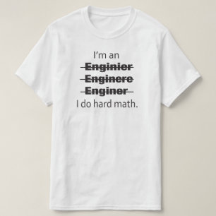 Soy una camiseta del ingeniero