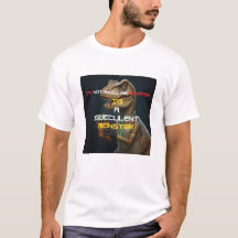 Soy una camiseta divertida de dinosaurio monstruo 