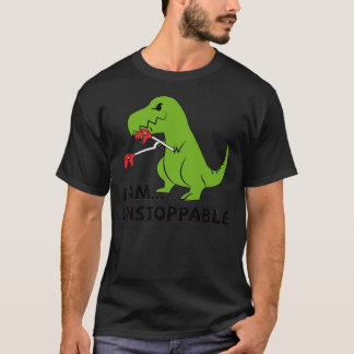 Soy una camiseta esencial T-rex imparable