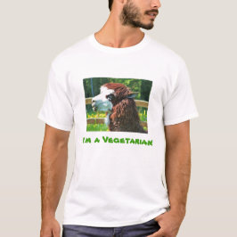 Soy una camiseta vegetariana