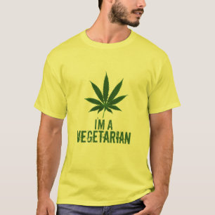 Soy una camiseta vegetariana