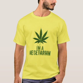 Soy una camiseta vegetariana