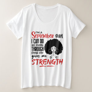 Soy Una Chica De Septiembre Rezando A Mujer Reina