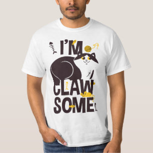 Soy una Clawsome - Graciosa camiseta de Cat Lover
