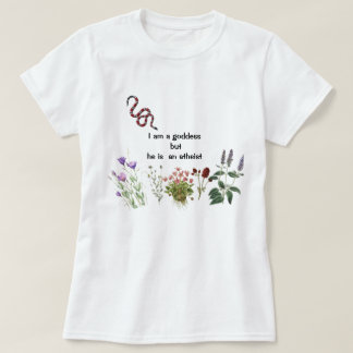 Soy una diosa pero es una camiseta atea