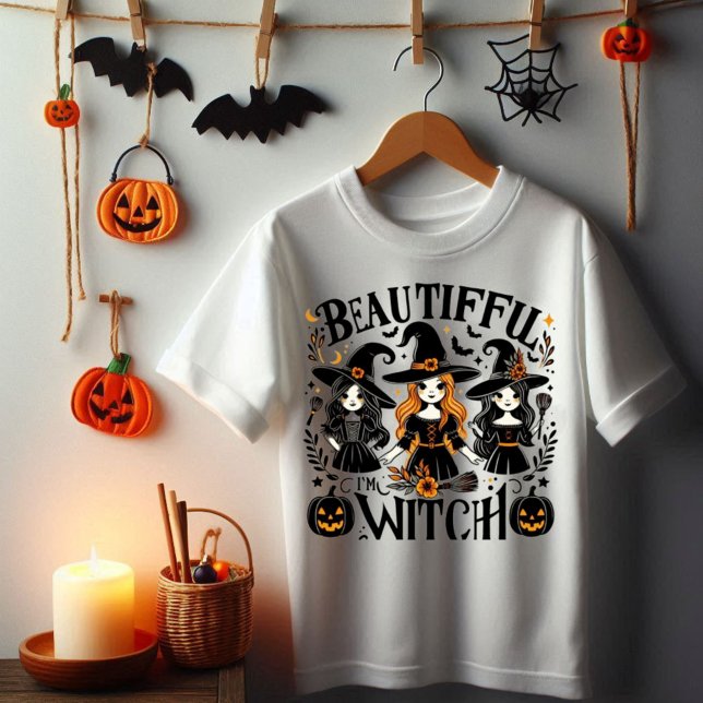 Soy una hermosa camiseta de bruja (I'm Beautiful witch T-shirt )