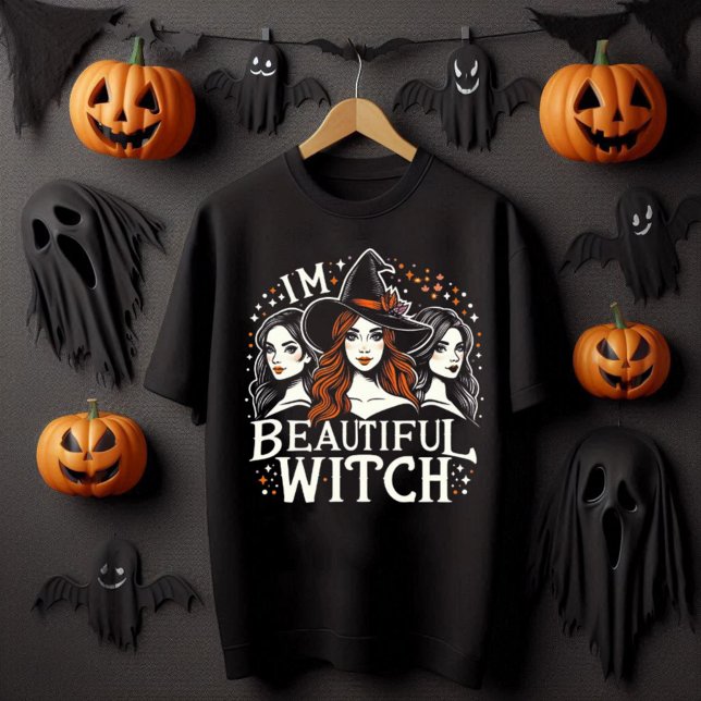 Soy una hermosa camiseta de bruja (I'm Beautiful witch T-shirt )