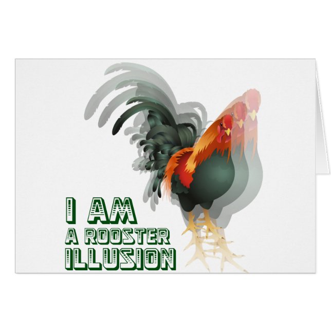 Soy una ilusión del gallo (Anverso (Horizontal))