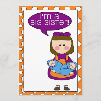 soy una invitación de una hermana mayor (gemela)