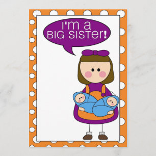 soy una invitación hermana mayor (gemelos)