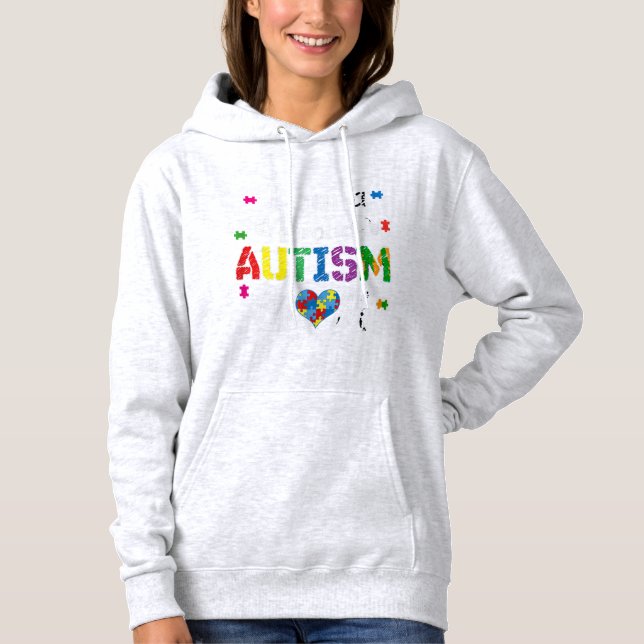 Soy Una Orgullosa Camisa De Mamá Autista. Gran ide (Anverso)