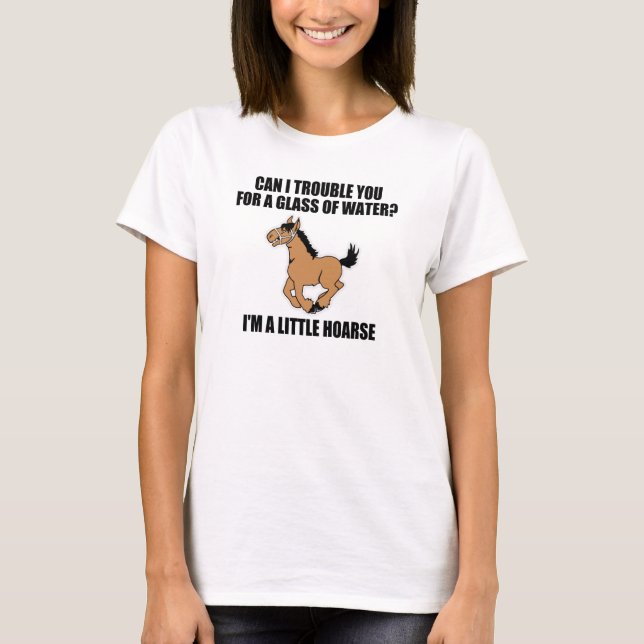 Soy una pequeña camiseta ronca (Anverso)