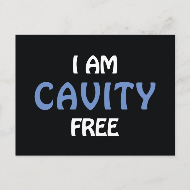 Soy una postal libre de cavidad (Anverso)