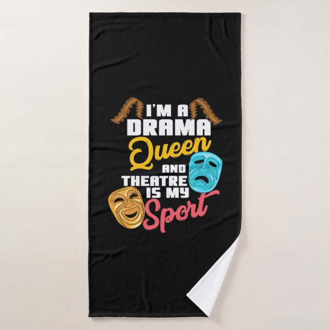 Soy una reina del drama (Toalla de baño)