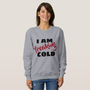 soy una sudadera de modas de mujer fría y diverti