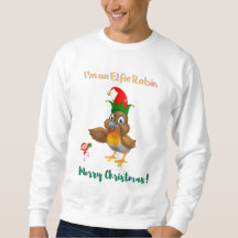 Soy una sudadera Navidad de Elfie Robin