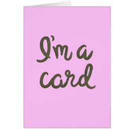 Soy una tarjeta, duh