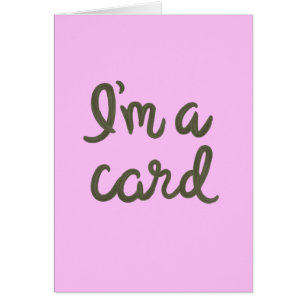 Soy una tarjeta, duh