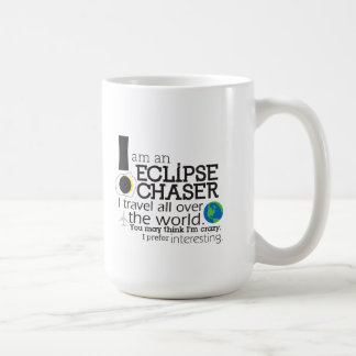 Soy una taza de café del cazador del eclipse