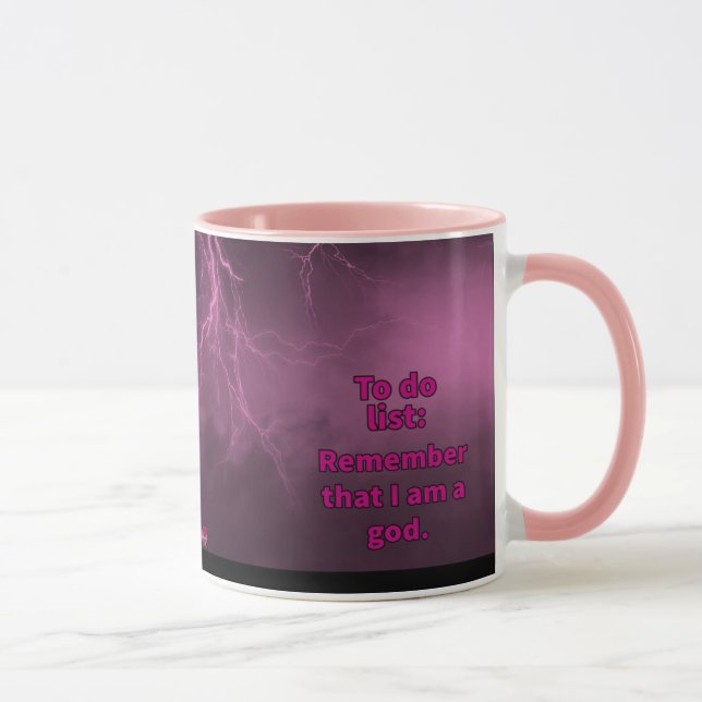 Soy una taza de dios (Derecha)