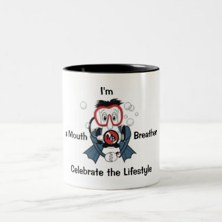 Soy una taza del respiradero de la boca -