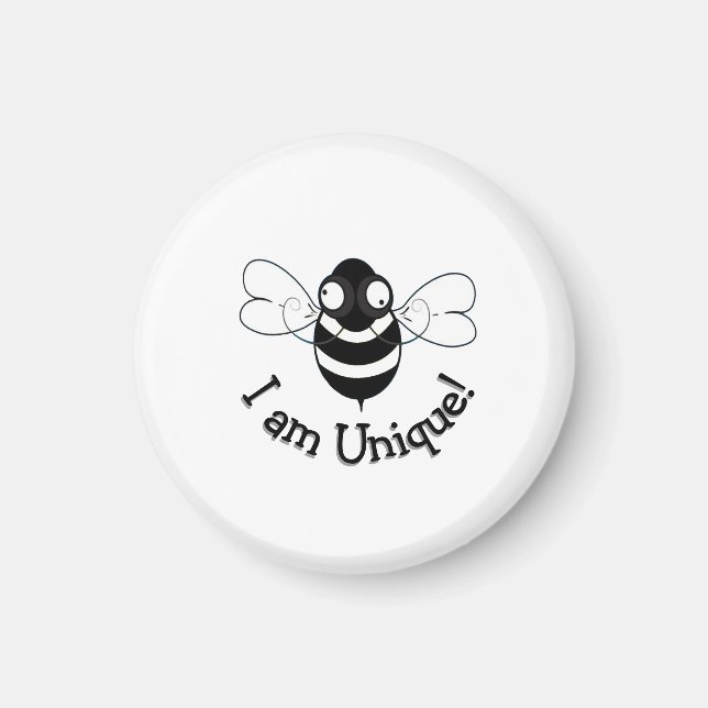 ¡Soy único! Imán (Frente)