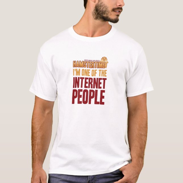 Soy uno de la camiseta de la gente del Internet (Anverso)