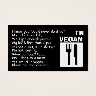 Soy Vegan: Respuestas