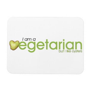 Soy vegetariano - imán