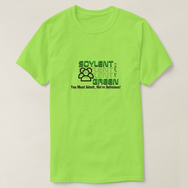 Soylent Green - Una camiseta del señor P (Diseño del anverso)