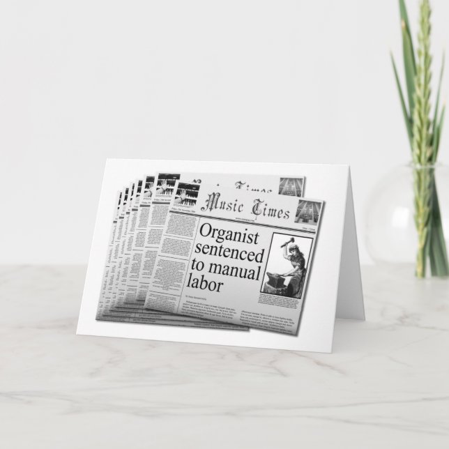 (SP de los E.E.U.U.) Tarjeta de Navidad divertida (Anverso)