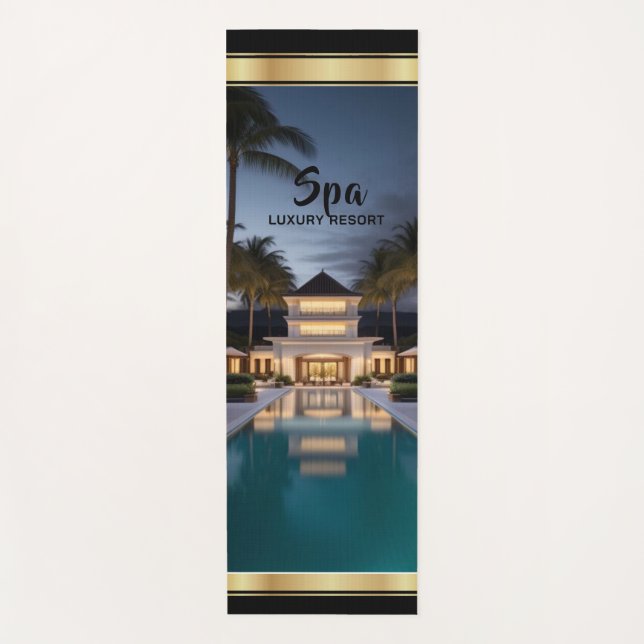 Spa de lujo - Yoga Mat (Anverso)