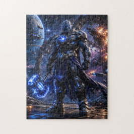 Space Alien Warrior Puzzle