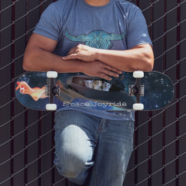 Space Kittens Joyride Dd Brand Skateboard (Exterior 3)