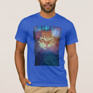 Space Kitty dice leer la camiseta de mis ojos para