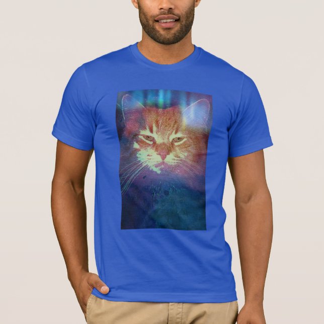 Space Kitty dice leer la camiseta de mis ojos para (Anverso)