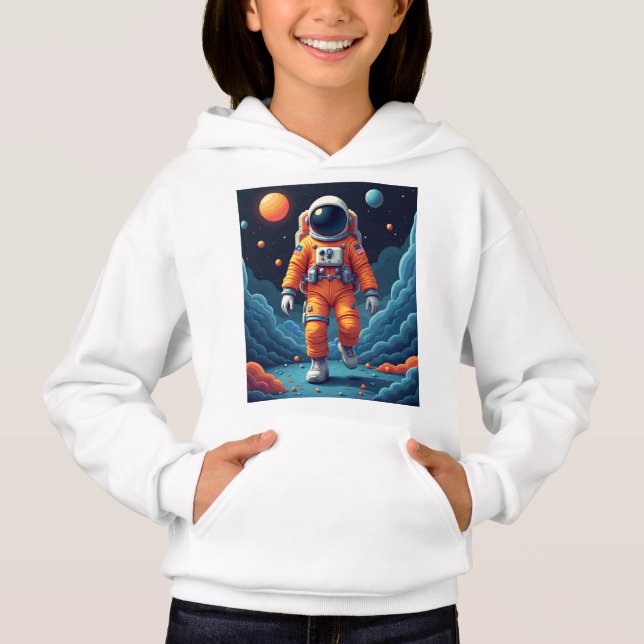 Spaceman Pullover Hoodie (Anverso)
