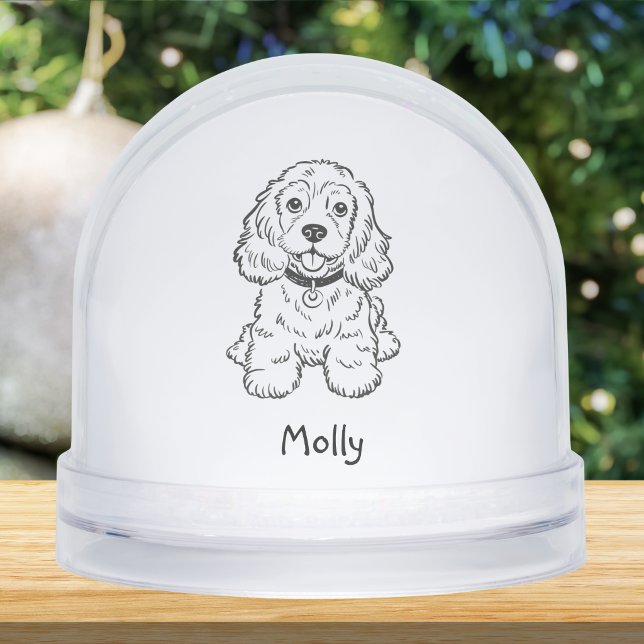 Spaniel de Navidad Personalizado (Subido por el creador)