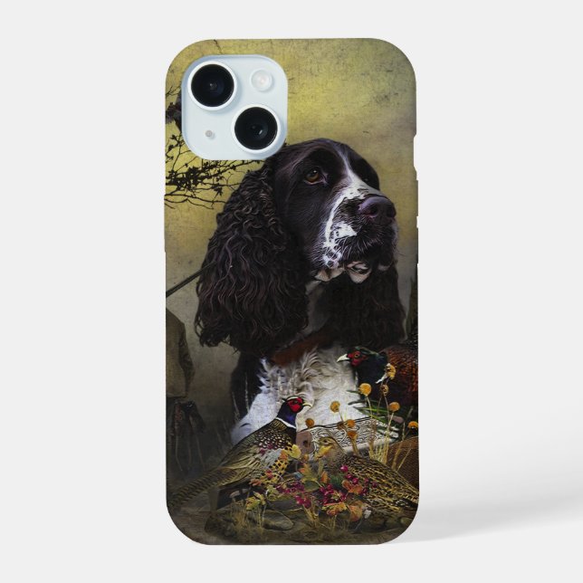 Spaniels de Springer Inglés ,Arte (Reverso )