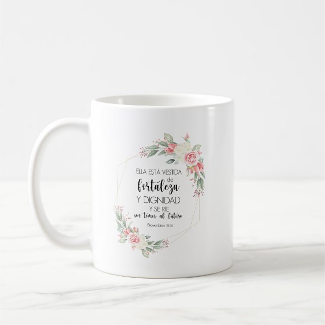 Spanish bible verse Taza (Izquierda)