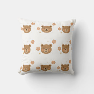 Sparkle Bear dreamscape Cojín decorativo